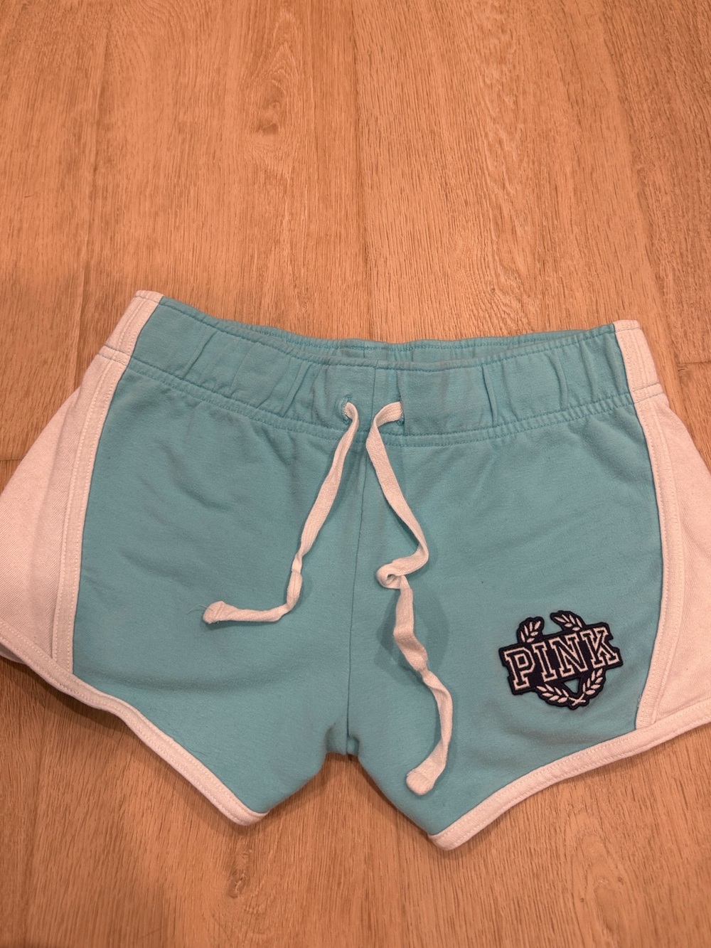 PINK Victoria's Secret Teal Athletic Shorts